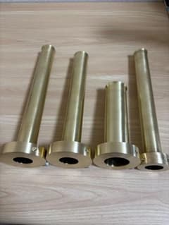 イチパチメガホン管用真鍮バッフル　イチパチ管真鍮サイレンサー KH400イチパチ管用 総真鍮バッフル - メルカリ