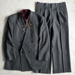 90s豪華5点セット ダブルスーツ ジョルジィオアルマーニネクタイ シャツピンズ 90s豪華5点セット ダブルスーツ ジョルジィオアルマーニネクタイ