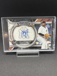 topps museum collection CCサバシア サイン ヤンキース - メルカリ