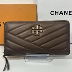 新品 匿名配送 トリーバーチ キラシェブロン財布 TORY BURCH（トリーバーチ） 並行輸入 2つ折り財布 キラ シェブロン