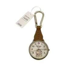 稼働中　ポケモン　ピカチュウ　時計　カラビナウォッチ キーホルダー