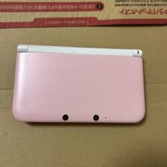 Nintendo 3DS LL 本体 ピンク×ホワイト　ジャンク品　値下げ交渉可のサムネイル