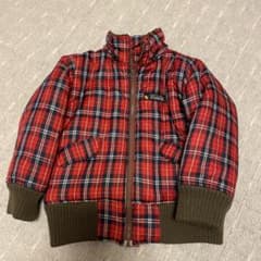 LITTLE BEAR CLUB 中綿ジャケット チェック柄のサムネイル