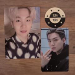 BTS SUGA トレカ2枚 オマケ付き - メルカリ