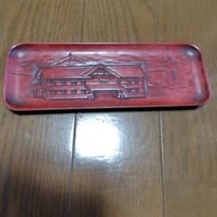 蔵前国技館記念レタートレー★1954年（昭和29年）★木彫り★アンティーク 蔵前国技館記念レタートレー☆1954年（昭和29年）☆木彫り
