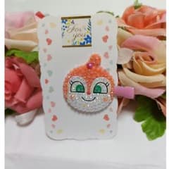 ☆ドキンちゃん前髪クリップ☆オーダー可能！高品質ミルキーストーンのサムネイル
