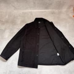 オアスロウ orSlow モールスキンカバーオールジャケット ブラック　サイズ1
