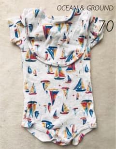 ◇OCEAN & GROUND ロンパース 70のサムネイル