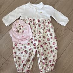 kate spade 花柄ロンパース・スタイセット F (50-70) - メルカリ