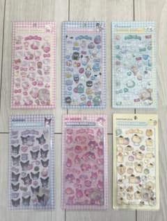 シール　6枚セットのサムネイル