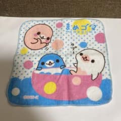 당시 물건 · 희귀 한 선 엑스 마메 참깨 미니 타월 핸드 타월 헤세이 레트로