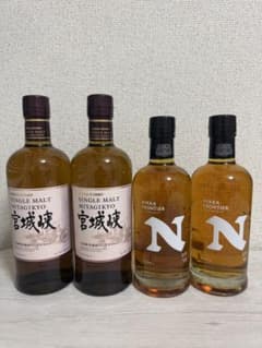 ニッカウヰスキー 宮城峡 フロンティア 4本セット - メルカリ