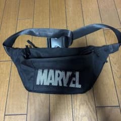 MARVEL ボディバッグ ウエストポーチ ブラックのサムネイル