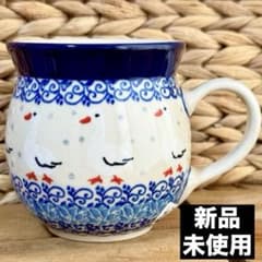 新品未使用 ポーランド食器 マグカップ アヒル柄のサムネイル
