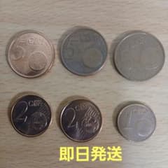 本日限定価格】ユーロ硬貨セット 6枚セット コレクション - メルカリ