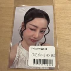 TWICE ジヒョ　ステッカー　THIS IS FOR 国立　オンラインくじ