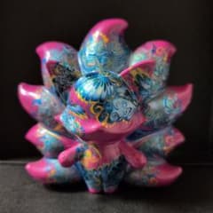 九尾 垂らしアート ベアアート 流体アート - メルカリ