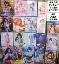 「新品・未使用」美少女フィギュア 19種類セット まとめ売り　初音ミク他