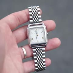80s Vintage Seiko Landy サントス ローマン文字盤 ビス - メルカリ