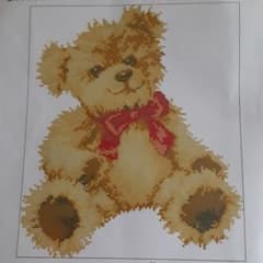 ベアーのクロスステッチ刺繍キットのサムネイル