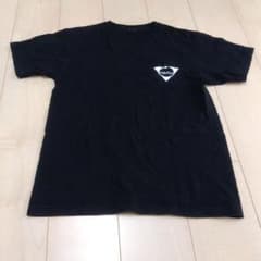 HOSU ドメスティックロゴプリントTシャツ、ブラック