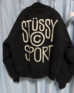 Stussy SPORT MELTON VARSITY JACKET - メルカリ