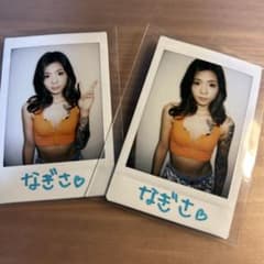 石崎なぎさ 直筆サイン入りチェキ2枚 - メルカリ