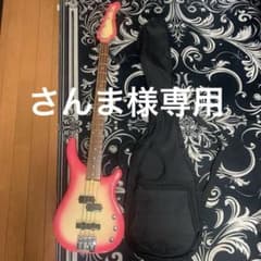 【調整済】FERNANDES フェルナンデス ベース ピーチバースト 調整済】FERNANDES フェルナンデス ベース ピーチバースト - メルカリ