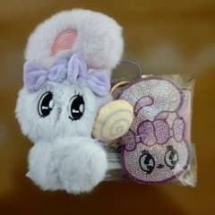 エスターバニー ふわふわキャンディ＆キラキララインストーン 2点セット