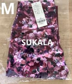 【新品未開封】SUKALAフルオブフラワーパネルレギンスMサイズ ローズコッパー ♡新品♡SUKALA フルオブフラワーパネルレギンス ローズコッパー M