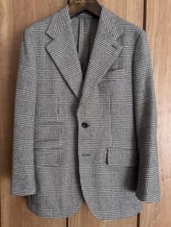 FOX BROTHERS フランネル テーラードジャケット チェック柄 - メルカリ