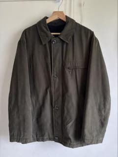 [古着]OLD TAILOR ハーフコート ジャケット khaki カーキ