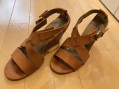 ecco 37 ウエッジサンダルのサムネイル