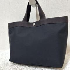 【極美品✨704C Mサイズ】エルベシャプリエ　トートバッグ　ブラック　人気　稀 極美品✨704C Mサイズ】エルベシャプリエ トートバッグ ブラック 人気