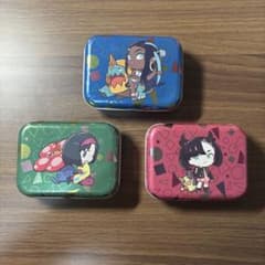 ポケモンセンター POKÉMON TRAINERS 缶ケース 3種セットのサムネイル