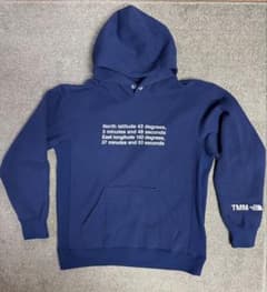 THE NORTH FACE 緯度経度プリント パーカー M トマムのサムネイル