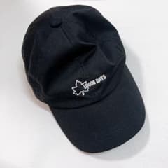 LOGOS CAP ロゴス キャップ 黒　ブラック