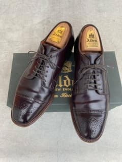 Alden オールデン コードバン メダリオン キャップトゥ 8 1/2D