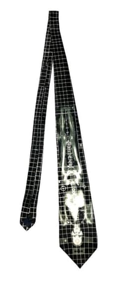 Jean Paul Gaultier 1996 X-Ray Silk Tie | Mercari