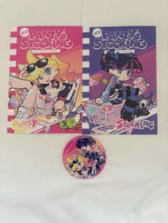 New PANTY & STOCKING イラストカード 缶バッジのサムネイル