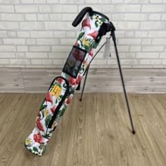 未使用＊Loudmouth ラウドマウス ゴルフ スタンドバッグ フラミンゴ柄