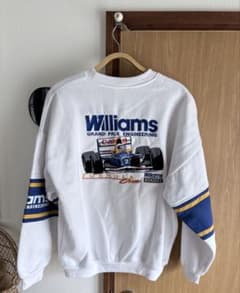 90s 超激レア F1 ウィリアムズ プロスト 刺繍スウェット