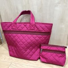 神崎恵さん♡レスポートサック LARGE MULTI TOTE ポーチ ピンク - メルカリ