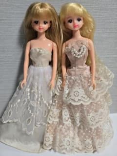ジェニーちゃん 2体セット レースドレス付き 昭和レトロ - メルカリ