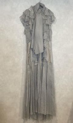 Chloe クロエ フランス製 シルク ワンピース 38 スカーフ付 - メルカリ
