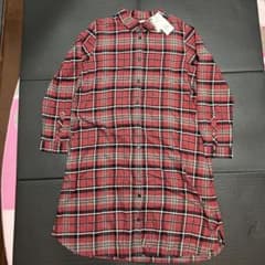 レプシィム　シャツワンピース　赤チェック柄のサムネイル