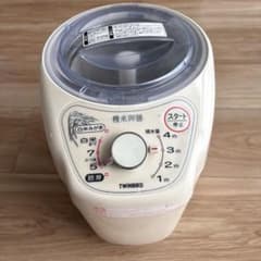 TWINBIRD✨ ツインバード MR-D570 精米御膳 精米機 コンパクトのサムネイル