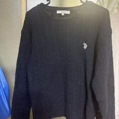 U.S. POLO ASSN. ネイビー ニット LLのサムネイル