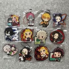 鬼滅の刃 ラバーストラップ ストラップ まとめ売りのサムネイル