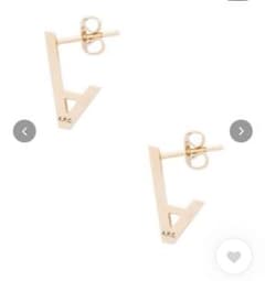 A.P.C ロゴA ミニスタッドピアスのサムネイル